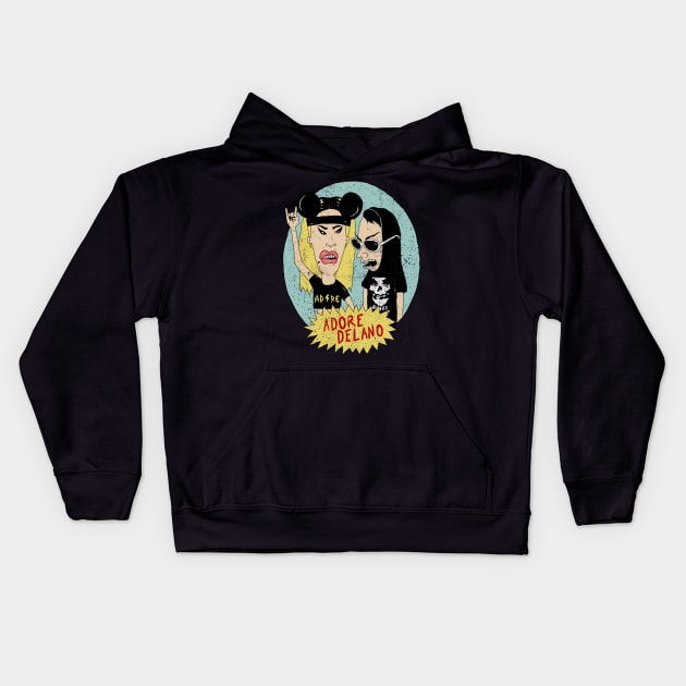 adore delano Kids Hoodie by MustGoon